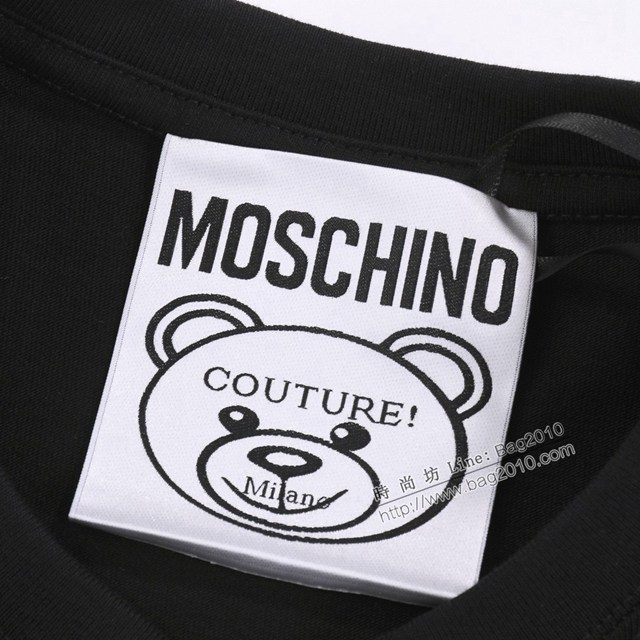 Moschino專櫃莫斯奇諾2023SS新款印花T恤 男女同款 tzy2844